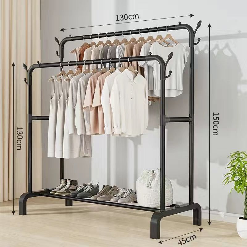 더블폴 - 길이 130cm - U자형 슈퍼마켓 스타일