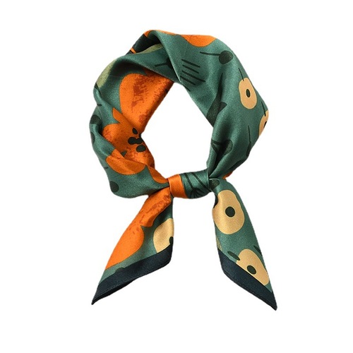 Silk mulberry small square scarf, silk scarf, gift for women in spring and autumn, versatile temperament scarf, thin scarf with suit shirt