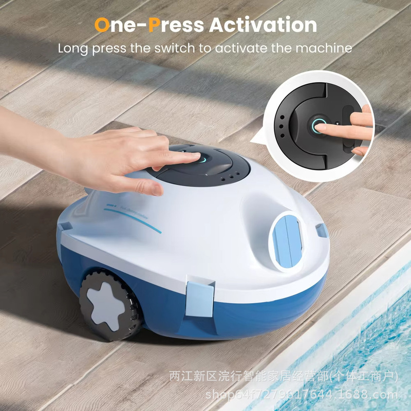 Y10 Household Swimming Pool Cleaning Robot Plastic Eco-Friendly In-Ground Pool Automatic Robot Vacuum Cleaner