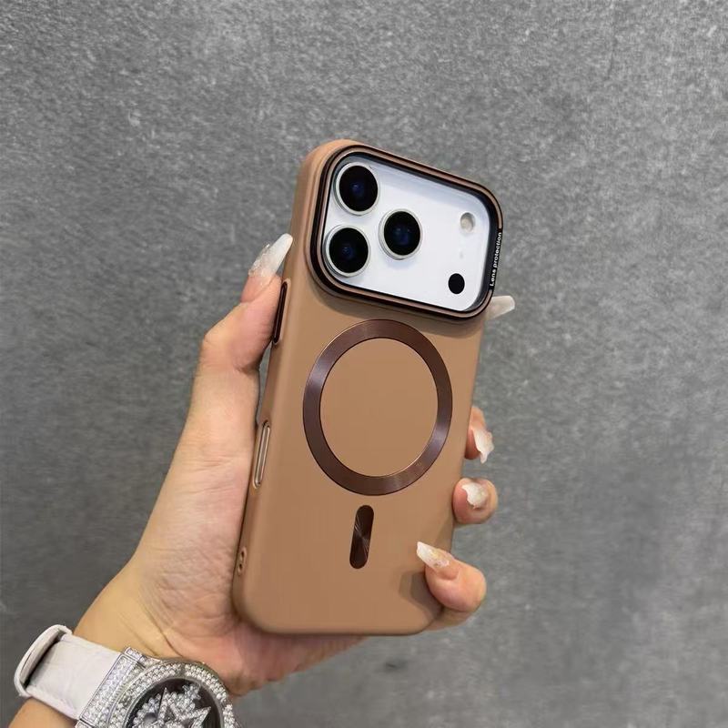 新款iPhone17手机壳适用苹果17promax肤感磨砂硬壳磁吸16高级感男|undefined