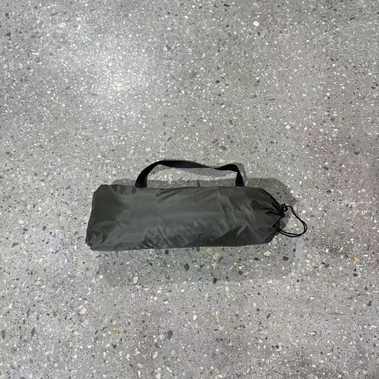 Portable double-layer camping cot tent, rainproof and moisture-proof, elevated outdoor single-person fishing tent, lightweight