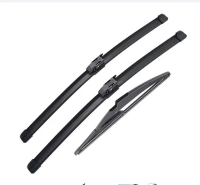 Suitable for Renault Captur 2017-2020 front and rear window wiper wiper blade wiper wiper (Wiper) - renault-captur-2017-2020-26inch-16inch-12inch