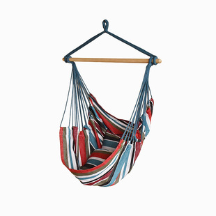 Hanging Chair Outdoor Swing Hanging Rope Courtyard Household Single Canvas Hanging Chair Indoor Dormitory Bedroom Children's Rocking Chair