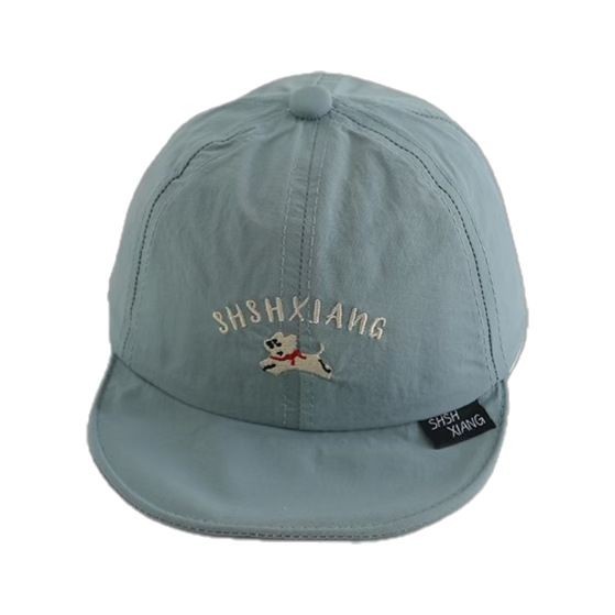 Sombreros para bebés ligeros y delgados primavera y otoño moda gorra de lengua de pato lindo niño caricatura cachorro bebé gorra de béisbol de ala corta marea
