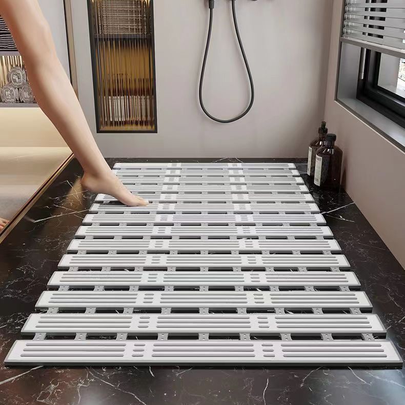 90*40cm 욕실 미끄럼 방지 매트 가정용 긴 접이식 샤워 룸 발 매트 욕실 안티 링 흡입 컵 바닥 매트