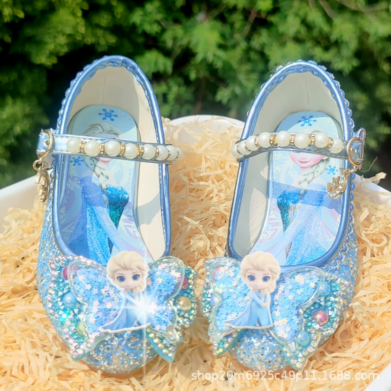 Обувь принцессы Aisha, летние сандалии для девочек, Уличная обувь интернет-знаменитостей, детские туфли на высоком каблуке, новинка этого года