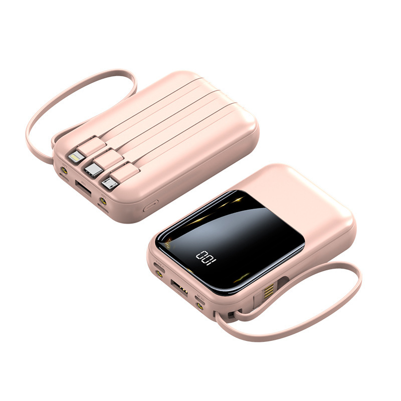 クロスボーダーミニ自給式充電宝物ポータブルデジタルディスプレイモバイル電源大容量 20000 mAh カスタムロゴ|undefined