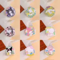 Брошь Sanrio с героями мультфильмов, милый металлический значок Kuromi, собака Пача, мужская и женская одежда, аксессуары для сумок