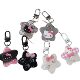 Sweet cool y2k girl heart pink five-pointed star KT cat keychain ins all-match schoolbag pendant couple gift wholesale