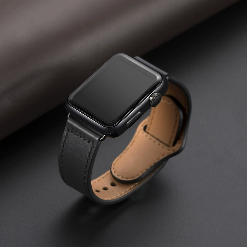 Совместимо с ремешком Apple Watch iWatch 6-го поколения SE/5432 стиль заклепки из кожи соединитель винтов высококачественная кожа