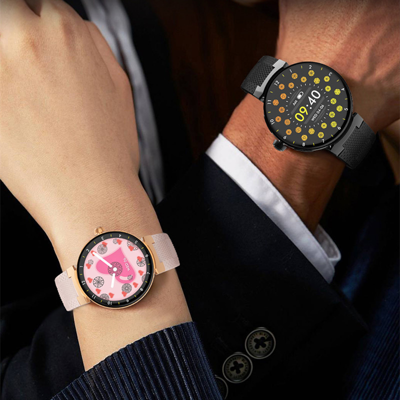 Partner-Smartwatch mit großem Display, Herzfrequenz- und Sauerstoffmessung, Bluetooth-Anruffunktion und Sport-Tracker für Männer und Frauen_voghion.com