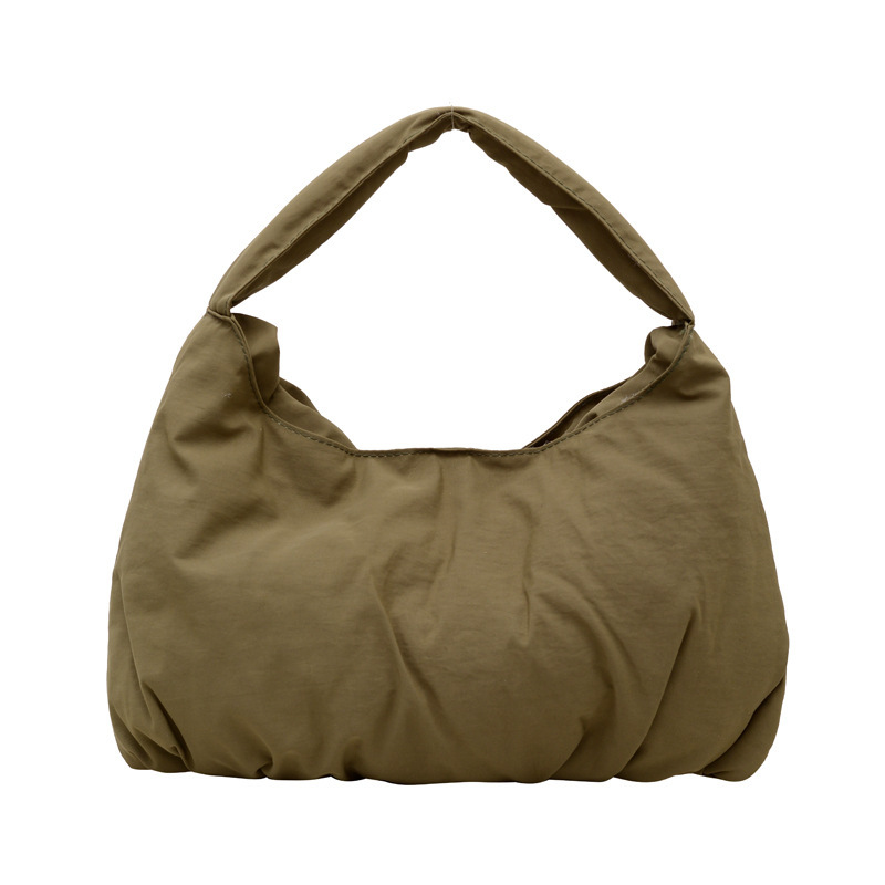 Bolsos, bolsos de mujer, nuevos bolsos de esponja para otoño e invierno, bolsos cuadrados de un solo hombro cerosos suaves, bolsos de axilas, bolsos de mano retro de todo fósforo