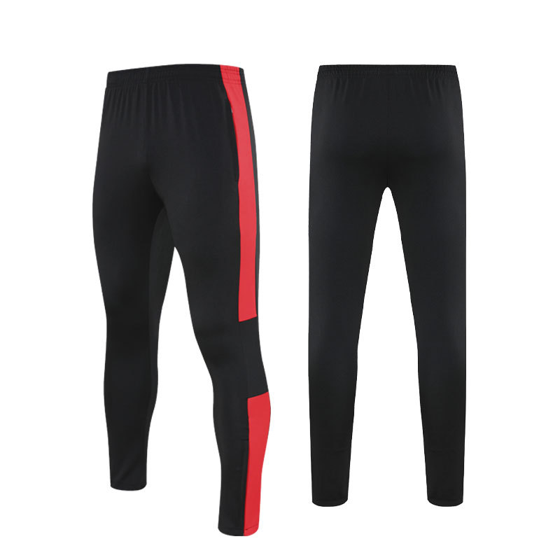 Negro / Rojo - Pantalones