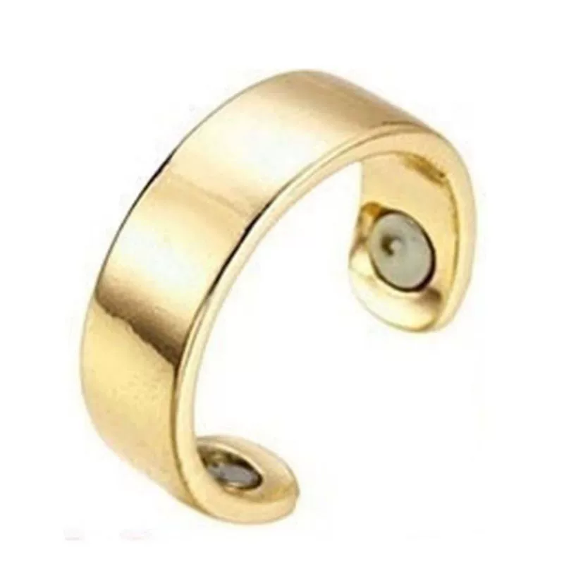 Magnetic black fashionable ring for men and women, wish