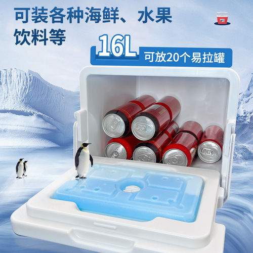 Life Bros Outdoor Camping Convenient Insulated Box Car Food Preservation Box Commercial Stall Refrigerator