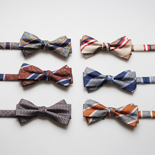 New bow tie for wedding, new men's business formal wear, British fashion bow tie, bow tie European and American style wholesale