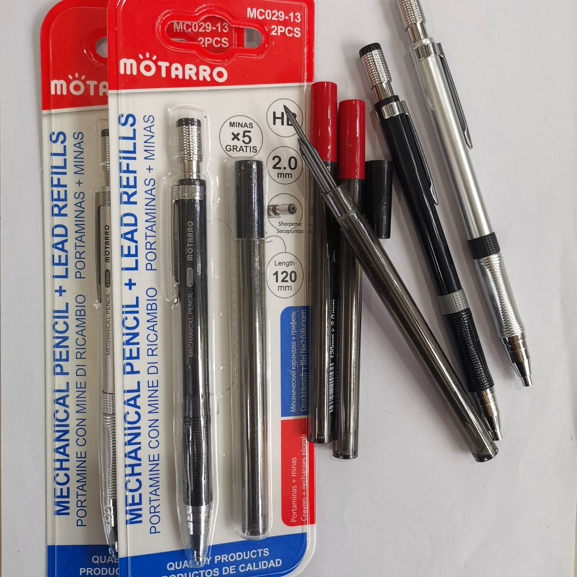 Stationery, set for pencils, 2.0mm