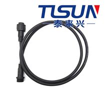 �S��ֱ�N HF-YY 3*0.5mm2 M12��ˮ���^���~��ȼPVC�o�׾�
