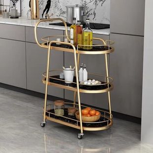 Nordic Dining Car Commercial Restaurant Mobile Beauty Salon Trolley Household Hotel Wine Trolley Tea Delivery Jieqi