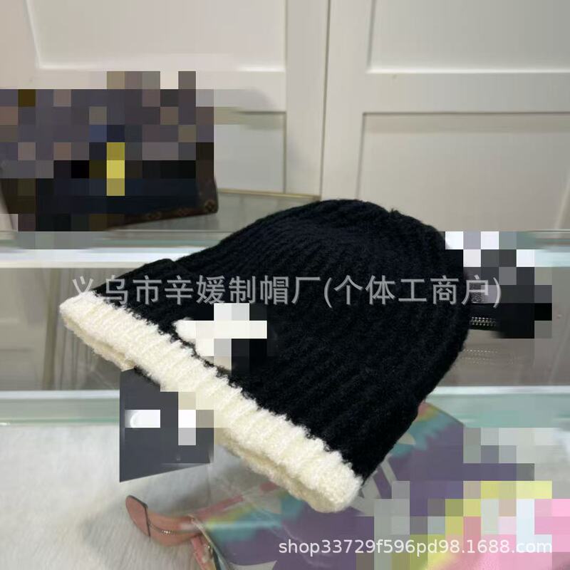 Xiaoxiangfeng ダブル C ハットの正しいバージョン、秋冬の暖かいフレグランスおばさんウール帽子、男性と女性用、多用途の有名な帽子|undefined