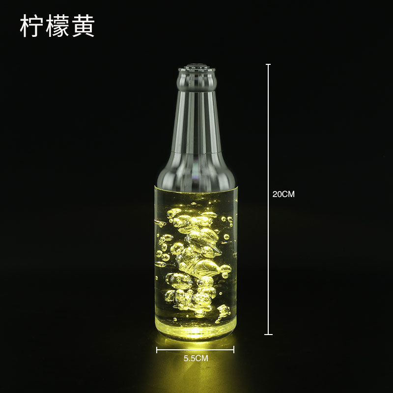 LED creativo pantalla táctil lámpara de mesa bar claro bar comedor bar Mesa lámpara KTV discoteca bar atmósfera decorativa lámpara de vino botella lámpara