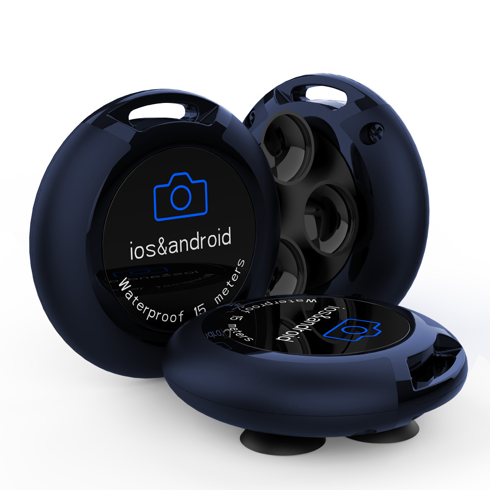 Pequeño caparazón impermeable bluetooth foto mando a distancia universal la mayoría de los dispositivos móviles en el mercado para tomar fotos al aire libre