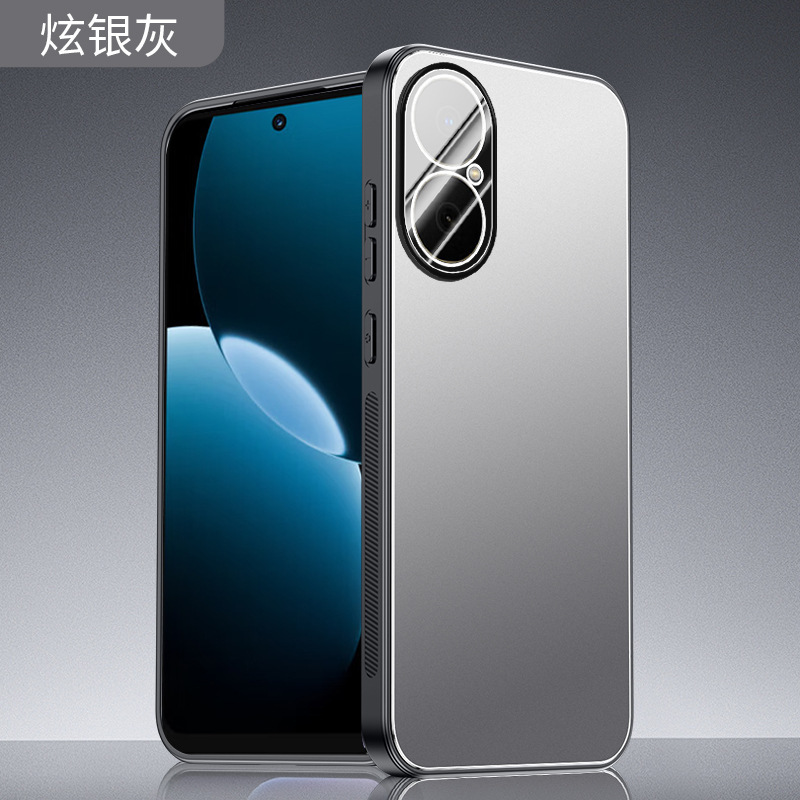 ファーウェイNova14Pro携帯電話ケース新型高級フロスト金属レンズ超薄型転倒防止保護カバー|undefined