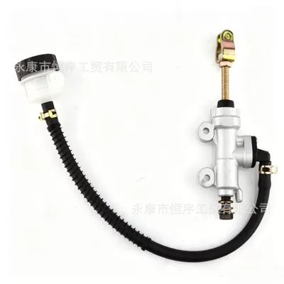 Atv, Motorcycle, Sports Car, Arctic Eagle, Horizon Rear Brake Pump, One-Way Pump, Disc Brake Oil Pump, Upper Pump (Other brake systems) - silver-pump-body