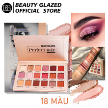 BeautyGlazed18色眼影ins超火多色沙漠玫瑰眼影盘土豆泥质地彩妆