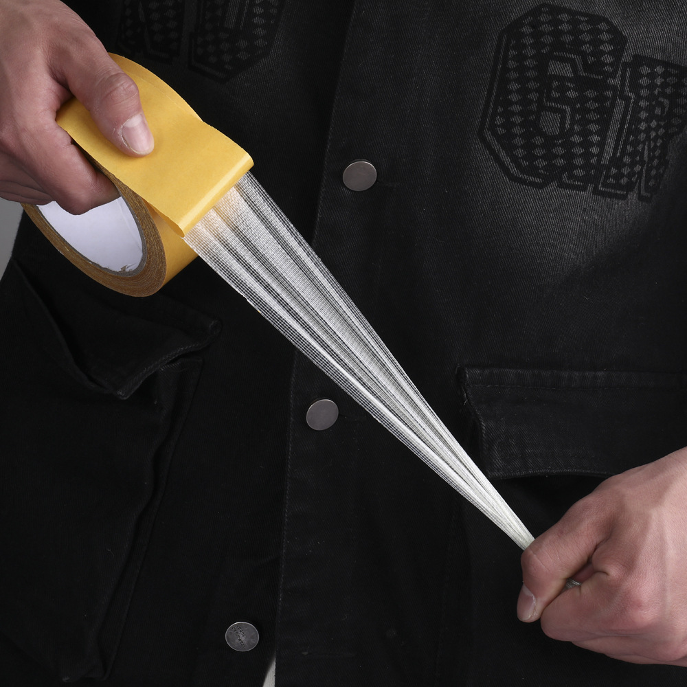 Cinta adhesiva de doble cara universal, alta viscosidad, desmontable sin dejar residuos, ideal para alfombras o bricolaje