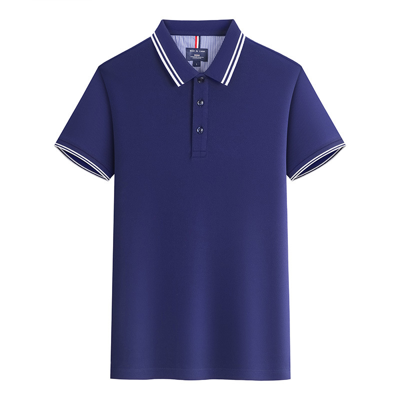 Caballo algodón suave brillante transpirable solapa manga corta Equipo Cultura publicidad camisa Camiseta polo ropa de trabajo personalizada