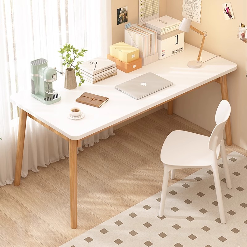 Desk student home simple desk bedroom computer desk modern minimalist rental house Workbench writing table