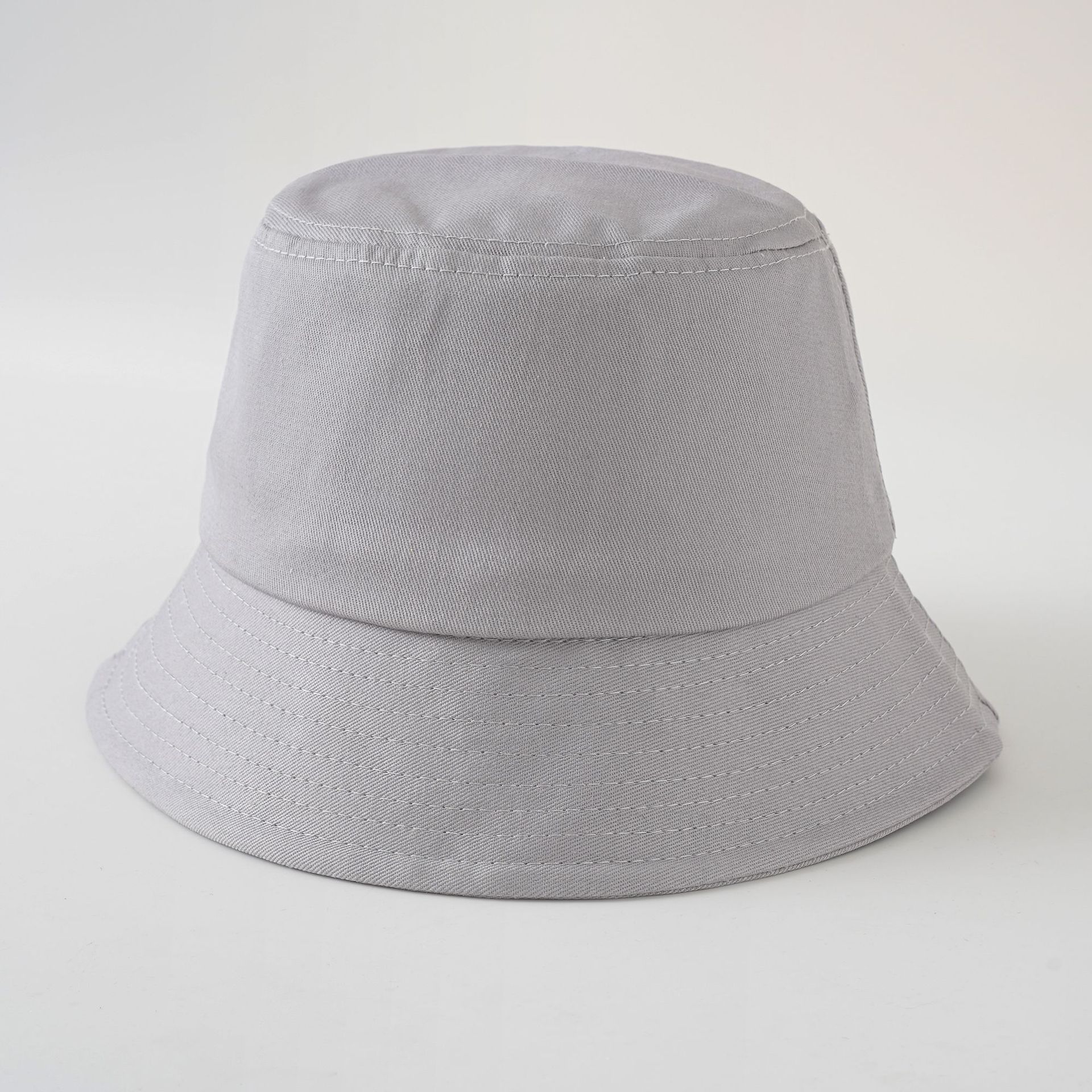 Primavera y verano nuevo sombrero de pescador simple color sólido estilo coreano sombrero para el sol plegable hombres y mujeres pueden usar sombrero de lavabo