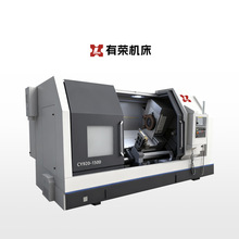 大型车铣复合YR600数控机床双主轴双头斜轨车床 机床高精度生产厂