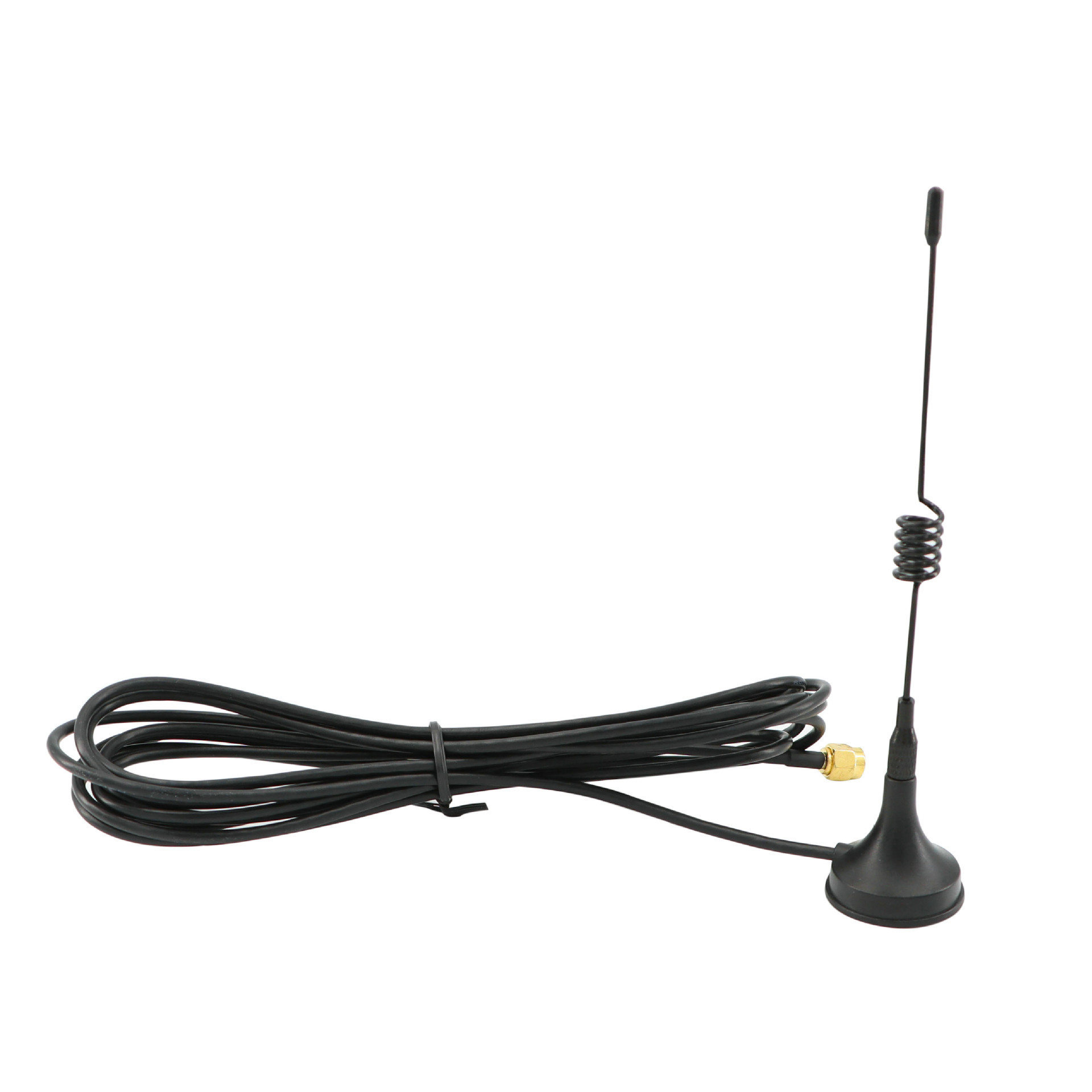 433Mhz 高增益小吸盘外置天线SMA内螺内针公针天线