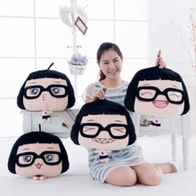 毛绒玩具表情包娃娃玩偶公仔情侣玩偶公仔生日礼物大号菜菜抱枕