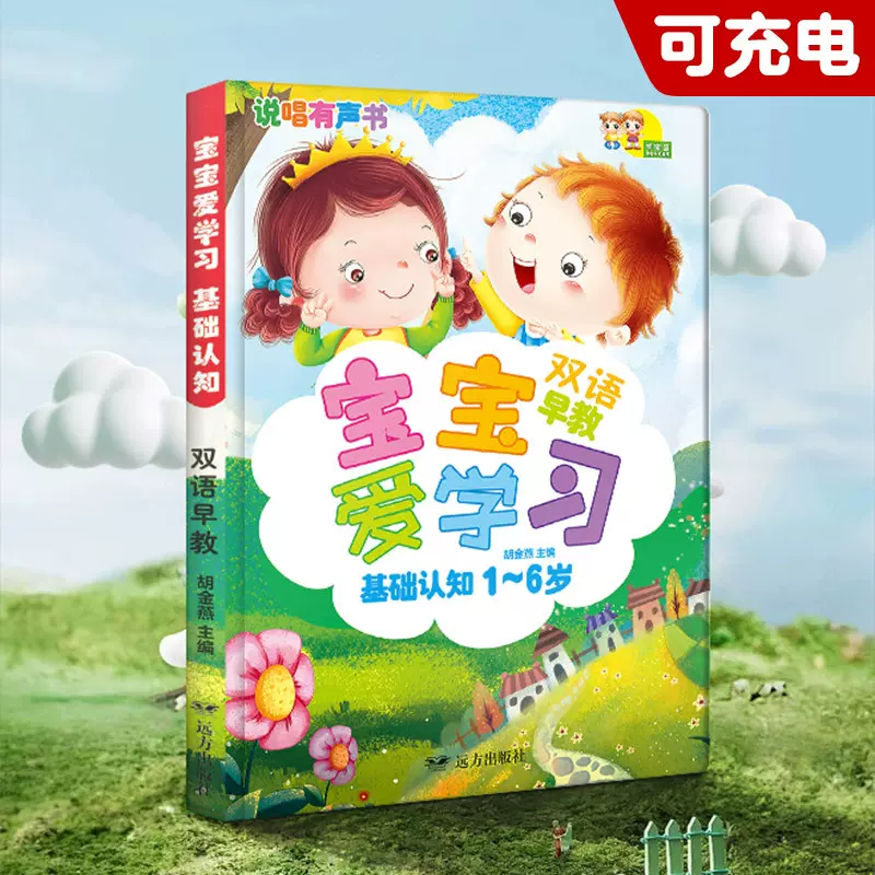 跨境爆款厂家充电早教益智玩具一件代发学习机点读发声书挂图地摊