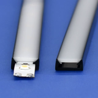 05*11MM正发光黑白雾面柔性霓虹硅胶套管8MM板宽适用厂家可定制