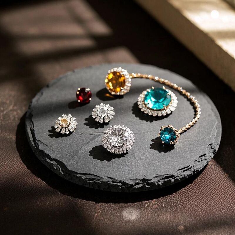 Vintage Jewelry Tray Display Stand, Earring Display Tray, Earring Stand, Jewelry Live Streaming Display for Stalls Vintage Jewelry Tray Display Stand, Earring Display Tray, Earring Stand, Jewelry Live Streaming Display for Stalls