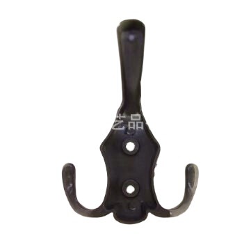 Zinc alloy clothes hook single hook coat hook wardrobe clothes hanger entrance wall single hook wall-mounted double hook