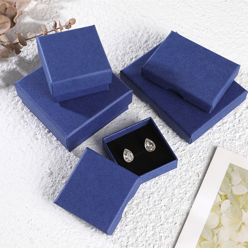 16g Weight Jewelry Boxes Classification 1 Piece Quantity Daily Occasion Solid Color Pattern Fashion Style 1 Piece Fashion Solid Color Paper Jewelry Boxes 11