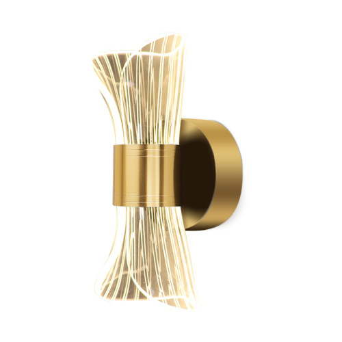 Minimalist wall lamp bedroom bedside lamp modern simple light luxury indoor wall lamp living room lamp acrylic creative aisle lamp