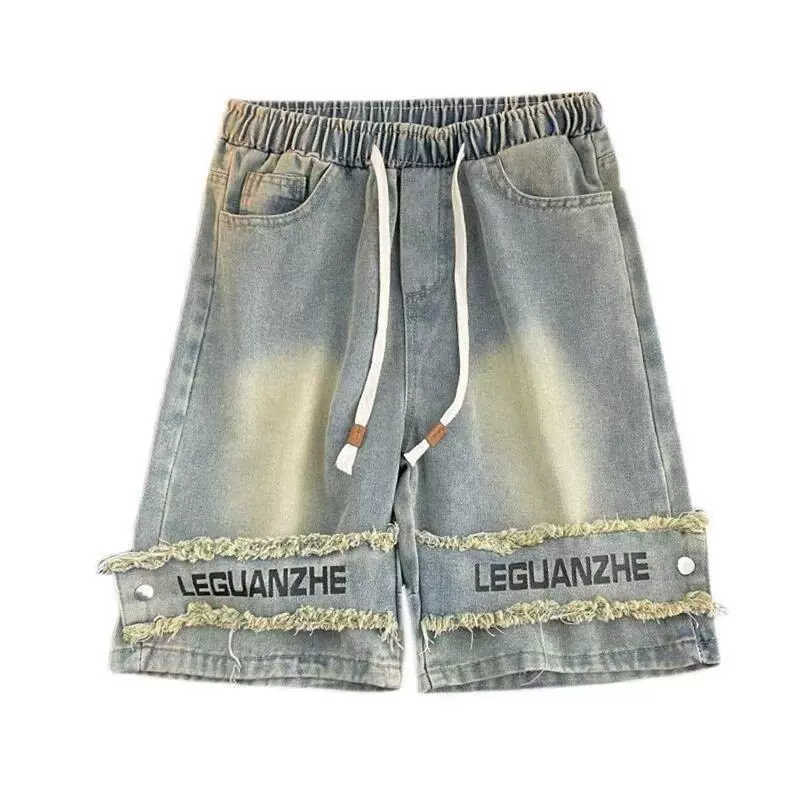 Denim skirt, summer shorts, small design trousers, trend of season