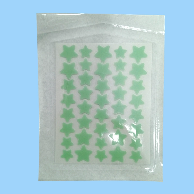 Подложки Acne Patch Genuine — наклейки для акне Hydrocolloid звезды, 40–51 шт, цветной консилер