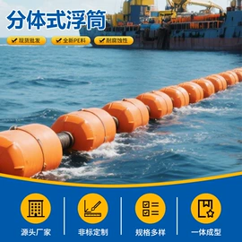 其他塑料制品;水面浮球;拦污浮筒