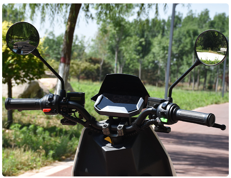 Electric car rearview mirror suitable for Yadi Tiling Emma reflector battery bicycle universal convex mirror rear mirror