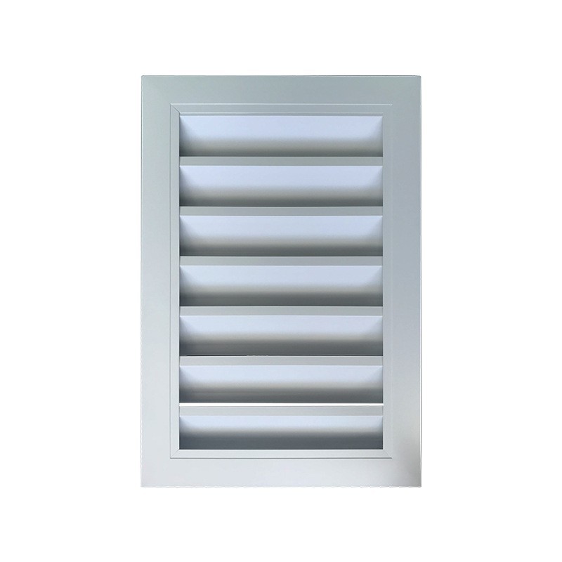 铝合金百叶窗通风口百叶格栅外墙防雨防晒百叶出透气检修空调外机