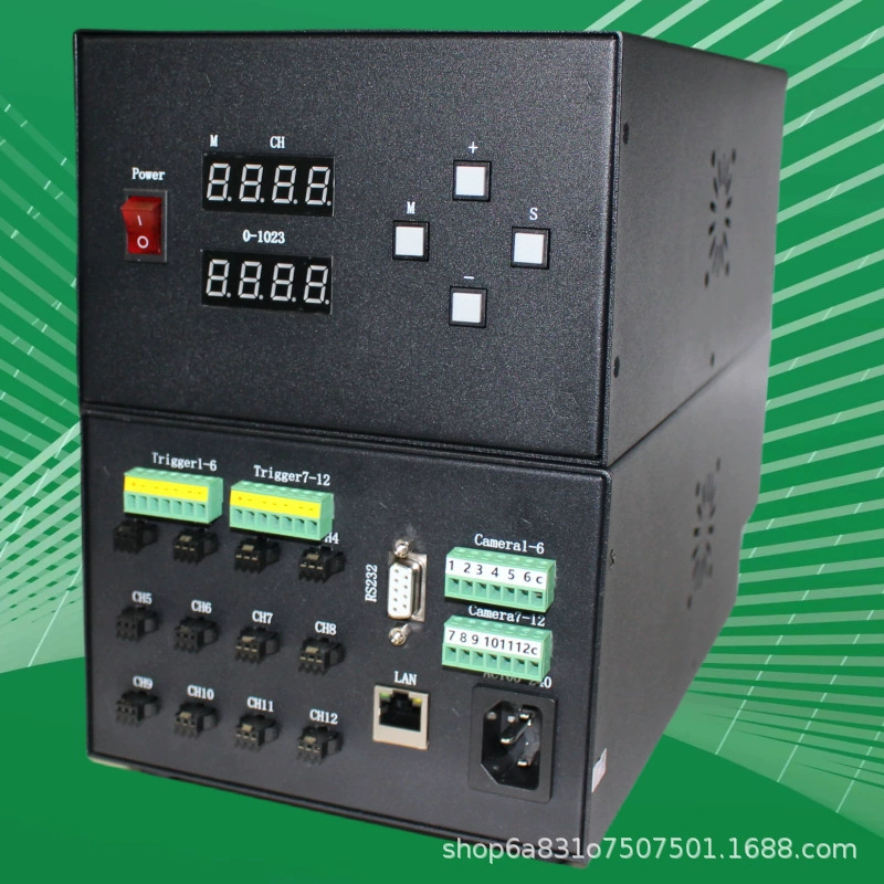 SV-DPSH12CH-24V/48-300W высокоскоростной контроллер стробоскопа для машинного зрения, 1 канал 12