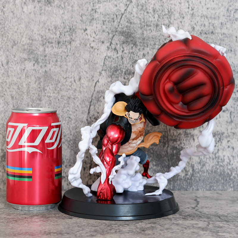 원피스 수공예와 큰 원숭이 킹 건 큰 주먹 LUFFY 수제 GK 모델을 비행하는 국가의 4 파일 도로