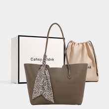 真皮包包女大容量托特包通勤大包2025新款秋冬高级感单肩腋下包